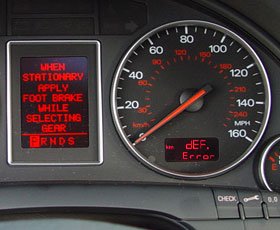 Audi A4 Error/Def
