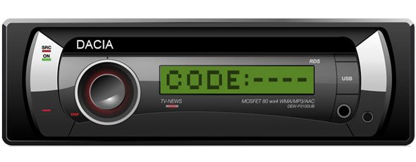Dacia Radio Decoding