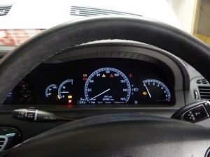 Mercedes S Class W221/CL W216 Instrument dashboard cluster changed to AMG_9