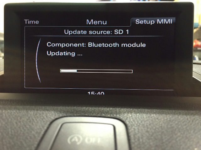 viool Ga op pad syndroom Audi A1 MMI Bluetooth Update