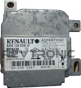 Renault_Clio_8200-136-038_Airbag_Crash_Data_Repair