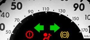 Peugeot 107 dashboard Indicator Light