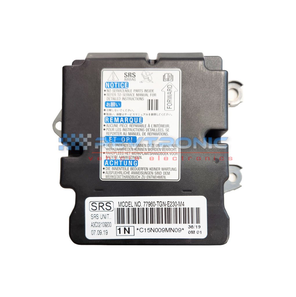 Honda 77960-TGN-E230-M4 Air Bag ECU SRS Crash Data Reset Service