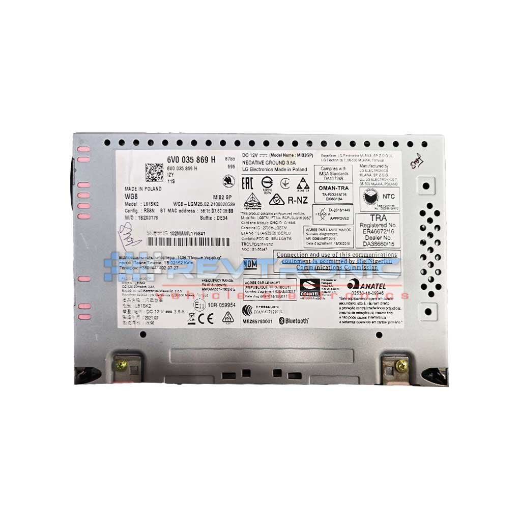 Skoda Fabia MIB2 GP Details